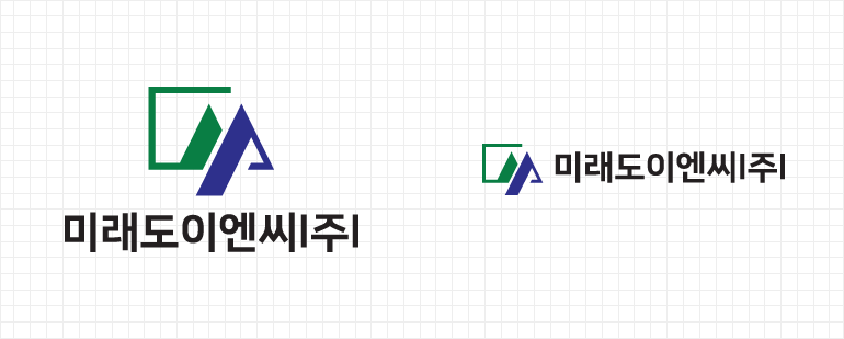 미래도이엔씨 CI